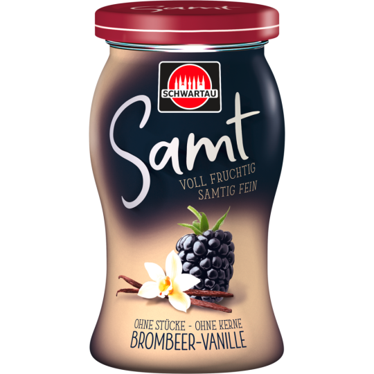 Schwartau Samt Blackberry Vanilla 270g