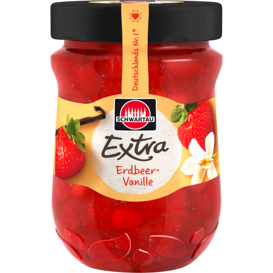 Schwartau Extra Erdbeer-Vanille 340g