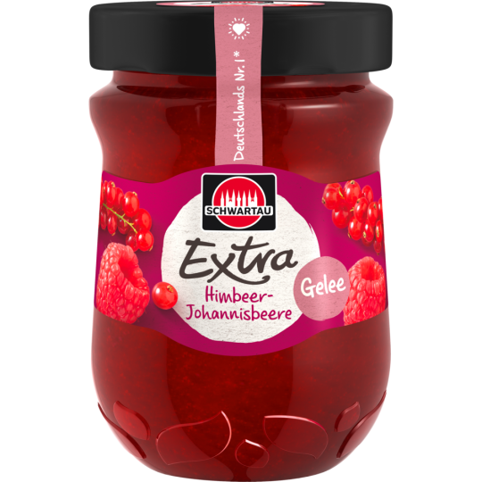 Schwartau Extra Himbeer-Johannisbeer Gelee 340g