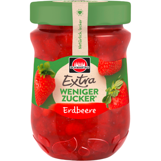 Schwartau Weniger Zucker Erdbeere 300g