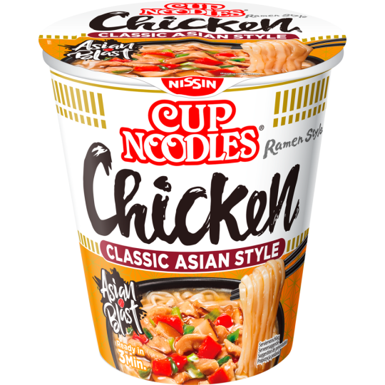 Nissin Cup Noodles Ginger Chicken 63g