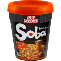 Nissin Soba Cup Sukiyaki Beef 89g