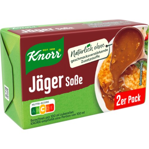 Knorr Jäger Soße für 2x250ml 46g