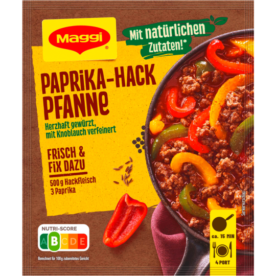 Maggi Fix Paprika Hack Pfanne 42g