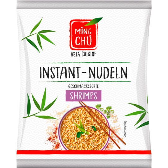 Ming Chu Instantnudeln Shrimps 60g