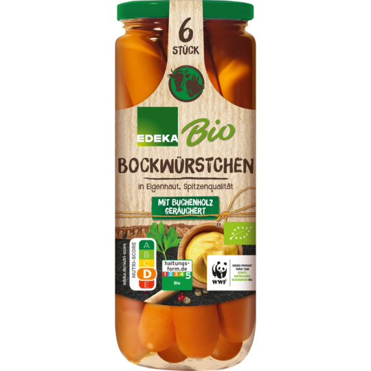 Bio EDEKA Bockwürstchen 6ST 400g