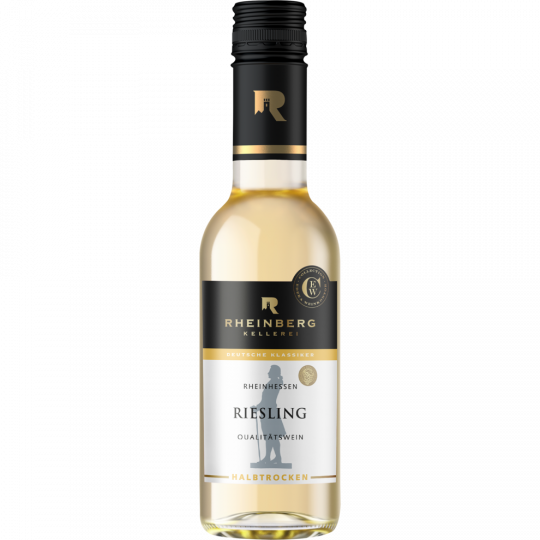 Rheinberg Kellerei Riesling Rhein-Hessen halbtrocken QbA 0,25l
