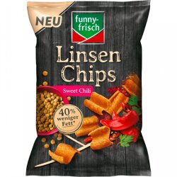 Funny-frisch Linsen Chips Sweet Chili 90g
