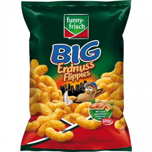Funny-frisch Big Erdnuss Flippies 175g