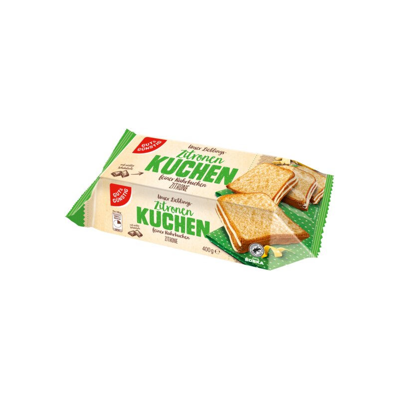 Gut & Günstig Zitronenkuchen 400g Lebensm