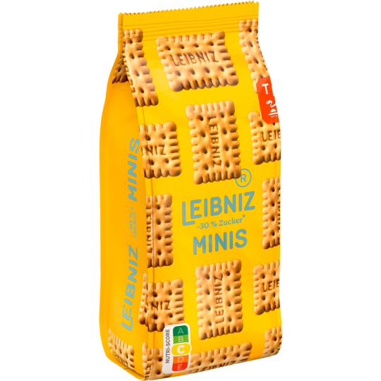 Leibniz Minis weniger Zucker 125g