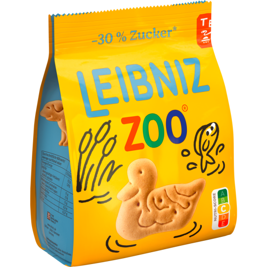 Leibniz Zoo weniger Zucker 125g