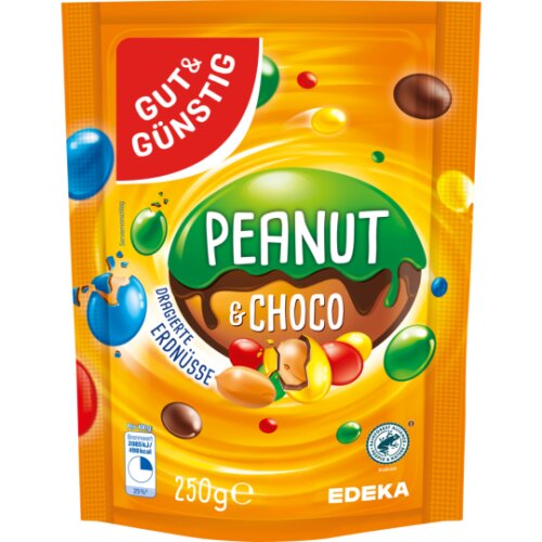 Gut & Günstig Erdnüsse bunt 250g