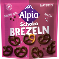 Alpia Schoko Brezeln Zartbitter 140g