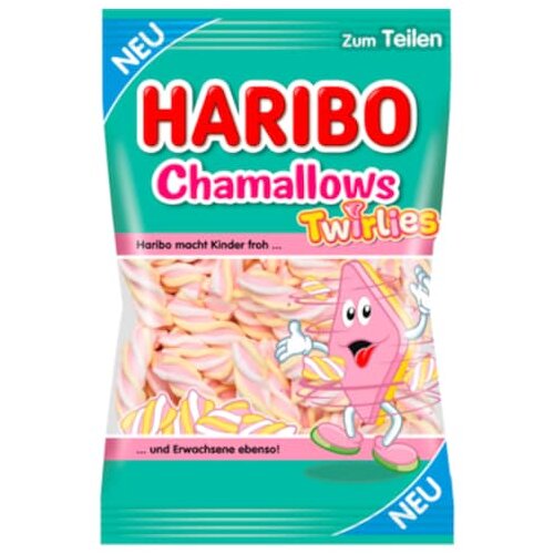 Haribo Chamallows Twirlies 200g