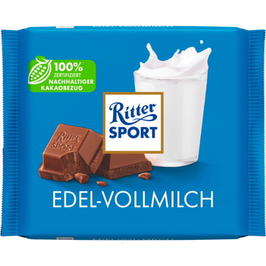 Ritter Sport Edel-Vollmilch Tafel 100g