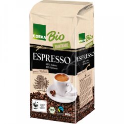 Bio EDEKA Espresso ganze Bohne 1kg