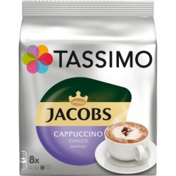 Tassimo Jacobs Kapseln Cappuccino Choco 8ST 208g
