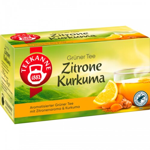 Teekanne Grüner Tee Zitrone Kurkuma 20ST 35g