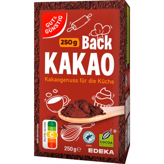 Gut & Günstig Backkakao 250g
