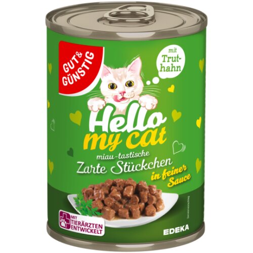 Gut & Günstig Zarte Stückchen mit Truthahn 415g