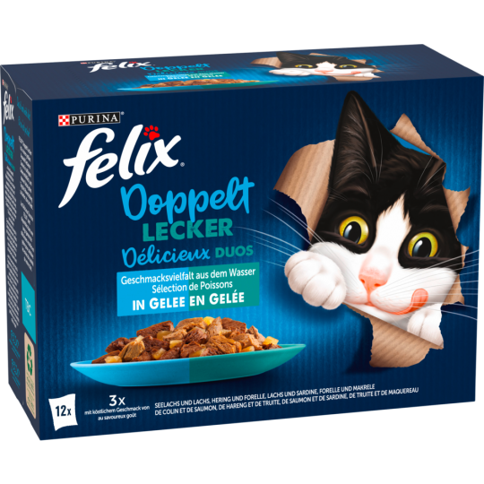 Felix Doppelt Lecker Geschmacksvielfalt aus dem Wasser 12x85g
