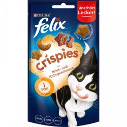Felix Crispies mit Rind&Huhngeschmack Katzensnacks 45g