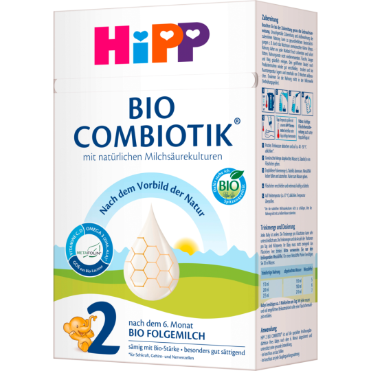 Bio Hipp Milchnahrung Combiotik 2 600g