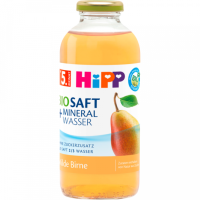 Bio Hipp Saft und Mineralwasser Milde Birne ab 5.Monat 0,5l