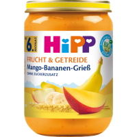 Bio Hipp Mango-Bananen-Grieß ohne Zuckerzusatz ab...