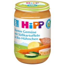 Bio Hipp Menü buntes Gemüse mit...