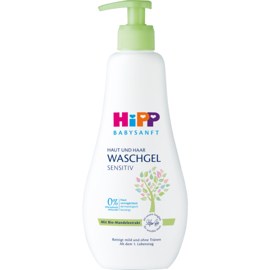 Hipp Babysanft Haut & Haar Waschgel 400ml
