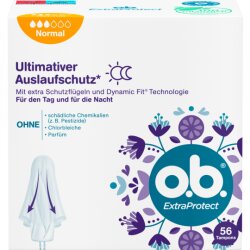 o.b.Tampons Extra Protect Normal 56ST