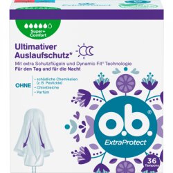 o.b.Tampons Extra Protect Super+Comfort 36ST