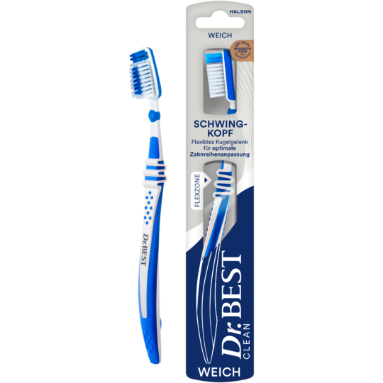 Dr.Best Zahnbürste Classic Schwingkopf weich