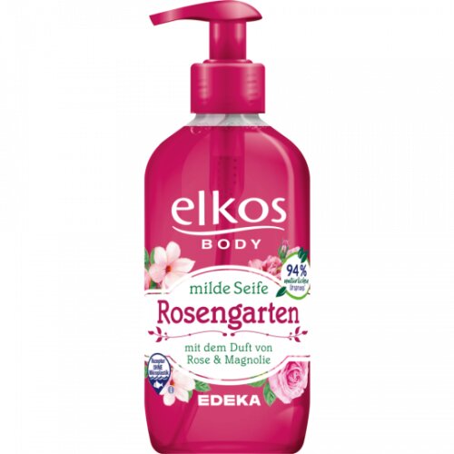 EDEKA elkos Milde Seife Rosengarten 350ml