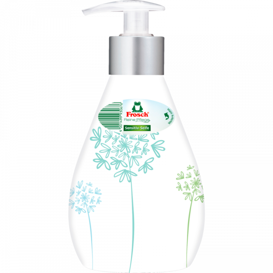 Frosch Sensitive Seife Deko Weiss 300ml