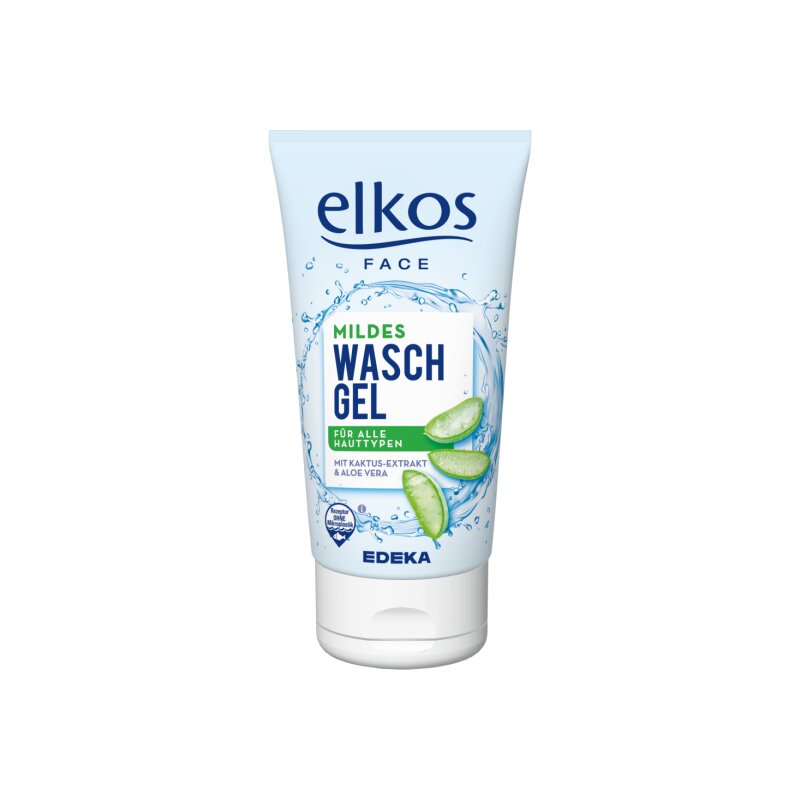 EDEKA elkos Face Waschgel Aloe Vera 150ml - Lebensmittel-Versand.eu |