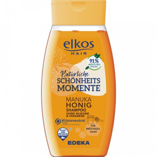 EDEKA elkos Schönheitsmomente Shampoo Manuka Honig 250ml
