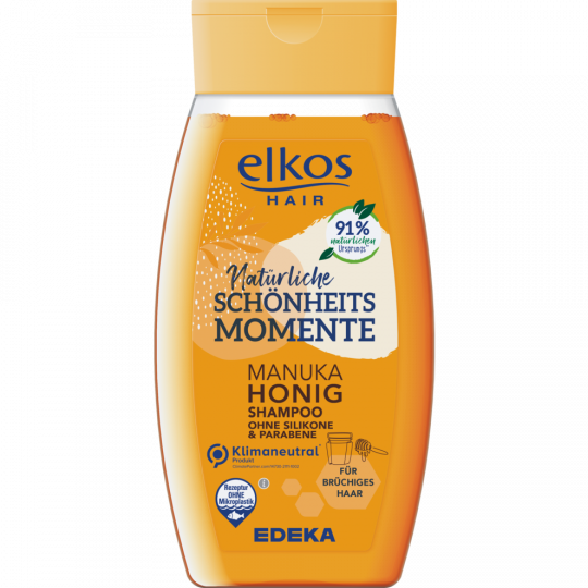 EDEKA elkos Schönheitsmomente Shampoo Manuka Honig 250ml