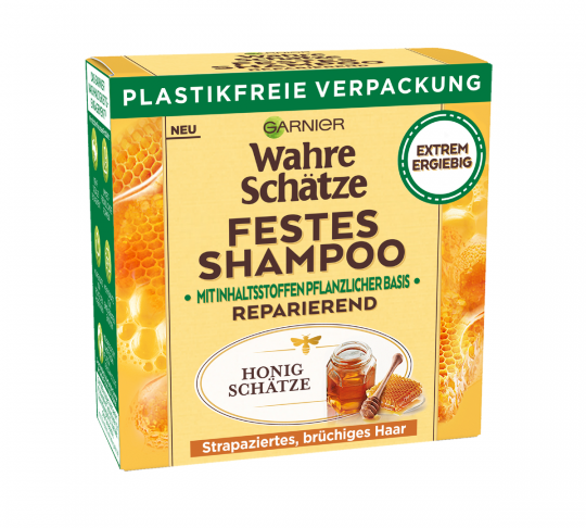 Garnier Wahre Schätze Festes Shampoo Honig Schätze 60g