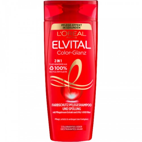 Elvital 2in1 Shampoo&Spülung Color Glanz für coloriertes und getöntes oder gesträhntes Haar 300ml