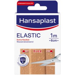 Hansaplast Elastic Pflaster 1mx6cm 10ST