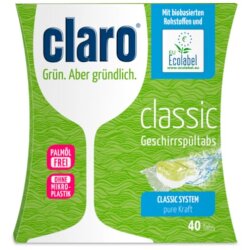 Claro Classic Öko Tabs 40WL 640g