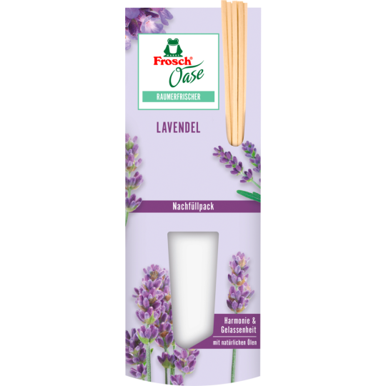 Frosch Oase Raumerfrischer Lavendeltraum Nachfüllpackung 90ml