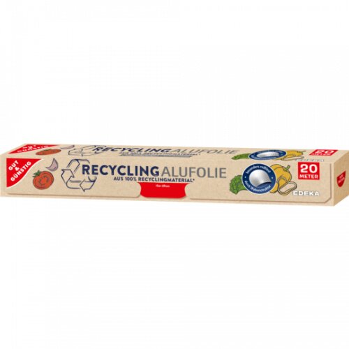 Gut & Günstig Recycling Aluminiumfolie 20m