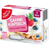 GUT&GÜNSTIG Sahnekapseln