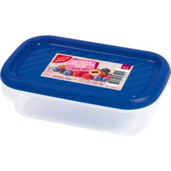 Gut & Günstig Frischhaltedose blau 0,5l