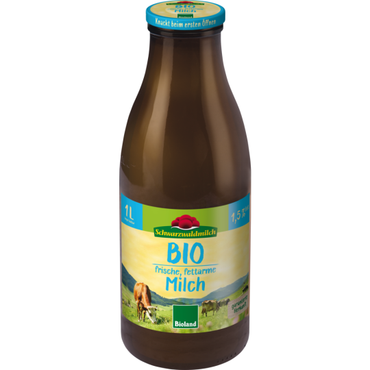 Bio Schwarzwaldmilch Frischmilch 1,5% 1l MW