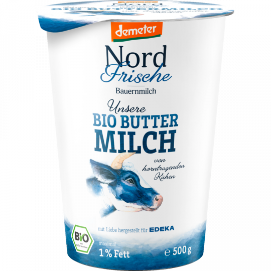 Demeter Nord Frische Buttermilch 500ml